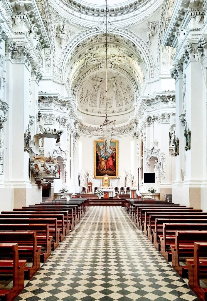 During the baroque era churches
