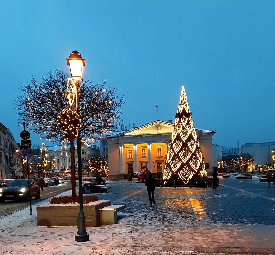 Vilnius christmas tree